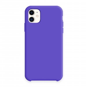 Silicon case (без логотипа) для iPhone 11 (6.1") цвет:№30 индиго