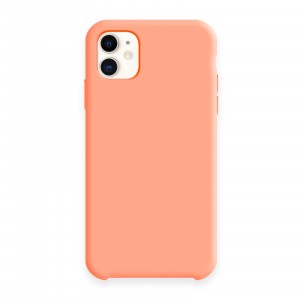 Silicon case (без логотипа) для iPhone 11 (6.1") цвет:№59 светло-розовый жемчуг