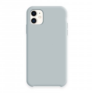 Silicon case (без логотипа) для iPhone 11 (6.1") цвет:№68 небесная бирюза