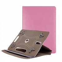 Univesal чехол-книга 360° (зам.кожа) 7.0" розовый