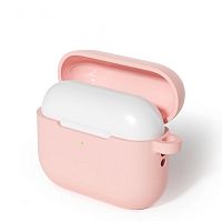 Чехол силиконовый для AirPods PRO 3 (2025) розовый песок