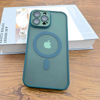 СAMELIA SHADOW матовый /magsafe,защита камеры/ для iPhone 13 PRO темно-зеленый