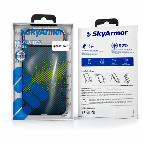 SkyArmor FLASH с magsafe для Apple iPhone 17 Air (6.5") 2025 звездное небо фото 2