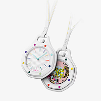 Часы брелок - Swatch X AP Royal Pop (2026) белый