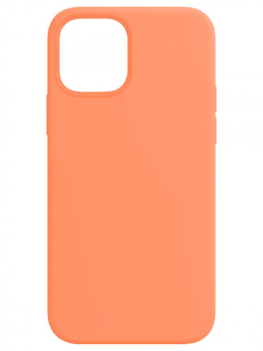 Silicon case (без логотипа) для iPhone 12 PRO MAX (6.7") 2020 №56 оранжевая папайя