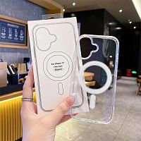 MAGSAFE силикон прозрачный для iPhone 17 (6.3") 2025