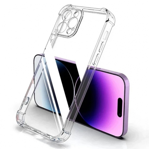 HIGH anti-shock Силикон прозрачный с углами для Samsung A07 (2025)/A08 (2026) 