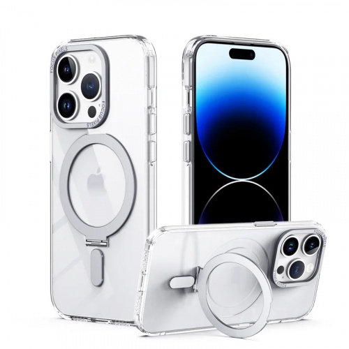 MIRA чехол magsafe с подставкой кольцом для iPhone 12 PRO MAX 6.7" (2020) прозрачный