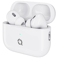 Qayan QTWS-153 Беспроводные наушники Premium (Airpods pro) /кабель зарядки, чехол с карабином/ белый