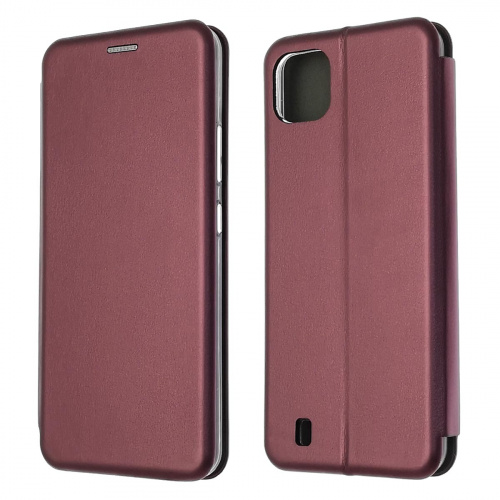 Чехол-книга STYLISH для Xiaomi Redmi NOTE 14 PRO (4G/5G)/Note 14 pro plus (5G)/POCO X7 винный