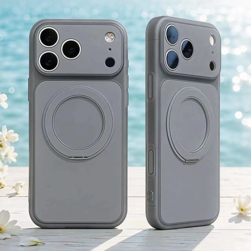 Чехол-накладка "UNUK" SING с magsafe с кольцом для iPhone 17 PRO/18 PRO черный