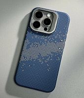 SkyArmor GLOBAL MIX (magsafe) с подставкой для iPhone 16 (6.1) 03 синий