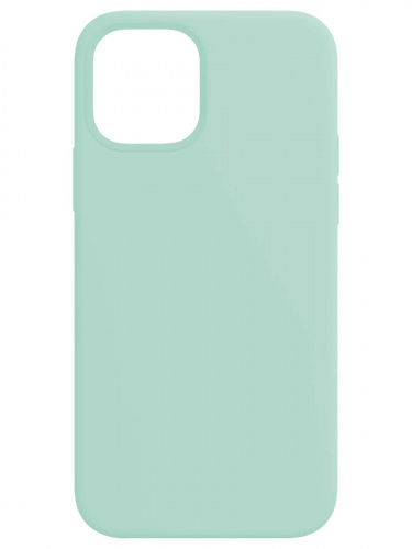 Silicon case (без логотипа) для iPhone 12 PRO MAX (6.7") 2020 №68 небесная бирюза