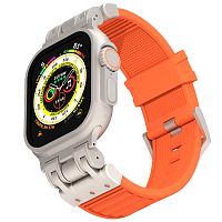 Defender LOOP силиконовый ремешок для Apple Watch 42/44/45/49мм оранжевый