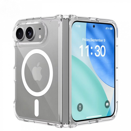 MAGSAFE силикон прозрачный для iPhone 18 Duo (2026)