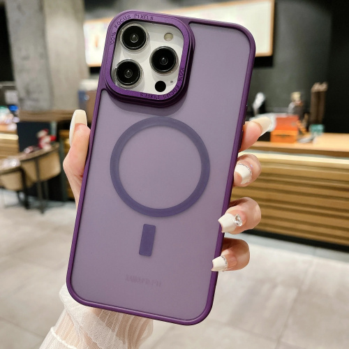 СAMELIA SHADOW матовый /magsafe/ для iPhone 15 PRO MAX фиолетовый СAMELIA SHADOW матовый /magsafe/ для iPhone 15 PRO MAX фиолетовый