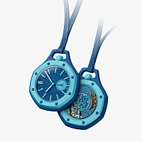 Часы брелок - Swatch X AP Royal Pop (2026) небесно-голубой