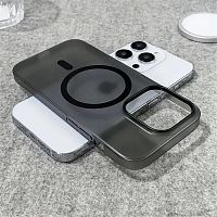 SkyArmor MagShield матовый чехол с magsafe для iPhone 16 PRO (2024) черный