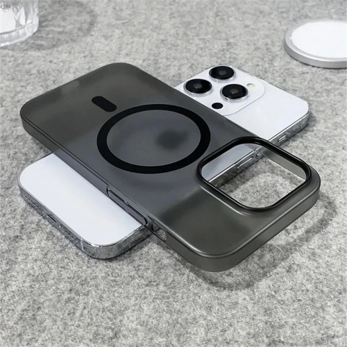 SkyArmor MagShield матовый чехол с magsafe для iPhone 16 PRO MAX (2024) черный