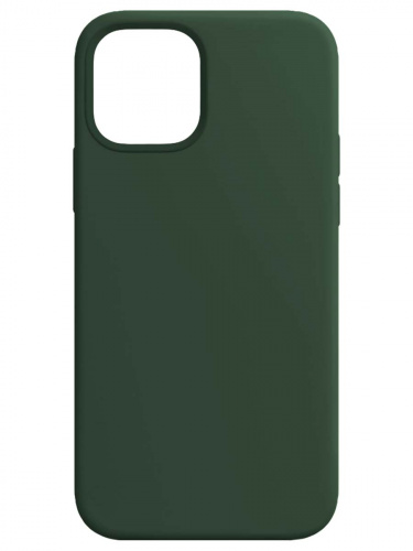 Silicon case_ низ закрыт_для iPhone 13 PRO MAX (2021) №64 оливково_зелёный