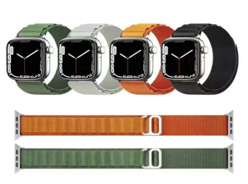 Ремешок CREATE застёжка G- крючок для Apple Watch 38_40_41мм уп.-картон, молочный