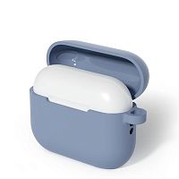 Чехол силиконовый для AirPods PRO 3 (2025) серый