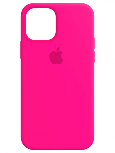 Silicon case_ LOGO_для iPhone 15 PRO (2023) №47 фуксия