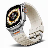 Спортивный ремешок NOMAD для Apple Watch 38/40/41 mm. бежевый
