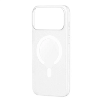 Чехол-накладка "UNUK" WaveLock рифленый, magsafe для iPhone 16 PRO MAX белый