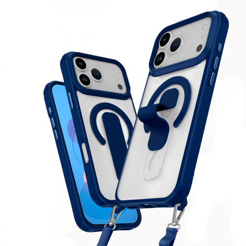 SkyArmor FLEX STAND Magsafe для iPhone 17 PRO (6.3") 2025 синий