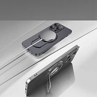 Силикон ORION Magsafe (подставка-выдвижная) для iPhone 15PRO MAX серый