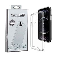 SPACE противоударный силикон-прозрачный iPhone 12 PRO MAX (6.7) 2020