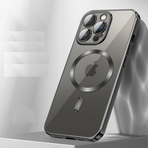 Силикон ElectroFlex с Magsafe для iPhone 15 PRO титан