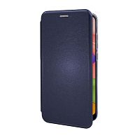 Чехол-книга STYLISH для Samsung A01/A015 (2019) темно-синий