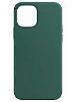 Silicon case_ низ закрыт_для iPhone 13 PRO MAX (2021) №58 зелёная сосна 