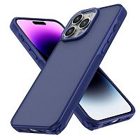 LOVELY Чехол матовый для TECNO Spark 10 PRO (2023) синий