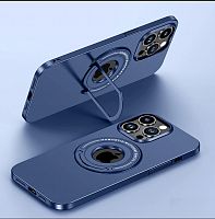Силикон ORION Magsafe (подставка-выдвижная) для iPhone 14 темно-синий