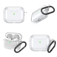 Чехол силиконовый для AirPods PRO 3 (2025) прозрачный