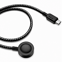 Qayan QWC-196 Беспроводное зарядное устройство Type-C для Apple Iwatch,черный