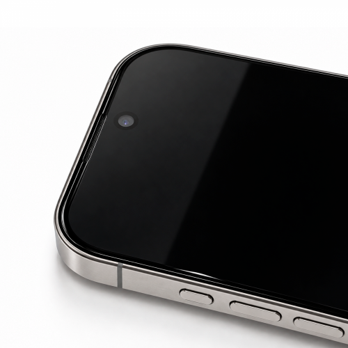 BRABUS стекло антишпион для iPhone 17 AiR (6.5") 2025 с установочным комплектом, черный фото 2