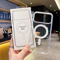 MAGSAFE силикон прозрачный для iPhone 17 PRO MAX (6.9") 2025