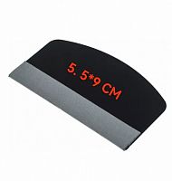 Шпатель-ракель для гидрогелевых пленок и стекол 5.5*9см. черный