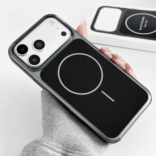 Чехол-накладка SUNLIGHT с magsafe для iPhone 17 черный