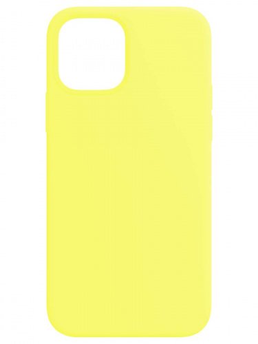 Silicon case_ низ закрыт_для iPhone 13 PRO MAX (2021) №32 лимонный