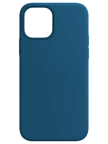 Silicon case_ низ закрыт_для iPhone 13 PRO MAX (2021) №35 синий космос 