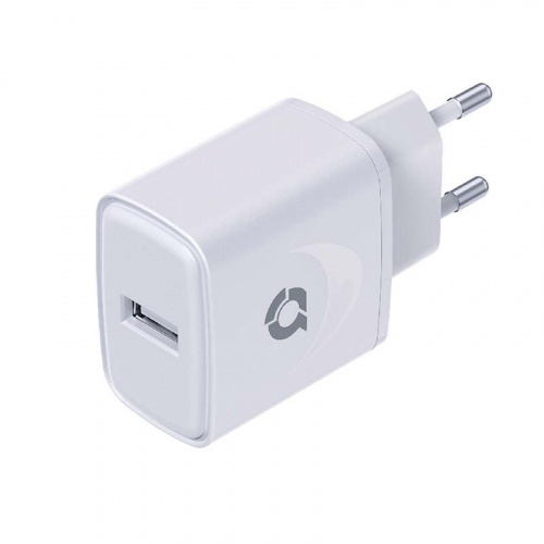 Qayan QHC-106 Блок питания сетевой Smart.DC 5V/2.4A (USB-A) белый
