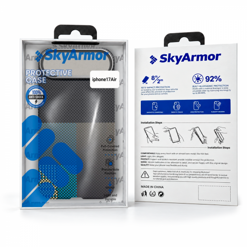 SkyArmor FLASH с magsafe для Apple iPhone 17 Air (6.5") 2025 мондриан синий фото 2