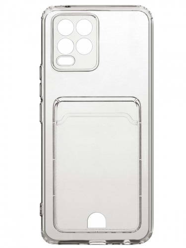 POKET силикон прозрачный_карман для пластик карт для Honor Y90 (2022)