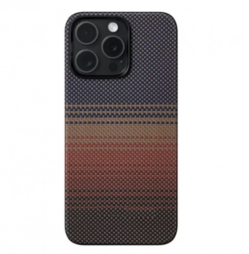 SkyArmor GLOBAL MIX (magsafe) с подставкой для iPhone 16 PRO MAX 22 коричневый