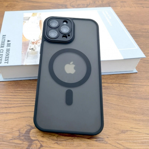 СAMELIA SHADOW матовый /magsafe,защита камеры/ для iPhone 13 PRO MAX черный